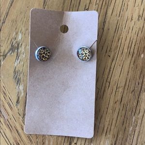 Leopard Print Earrings
